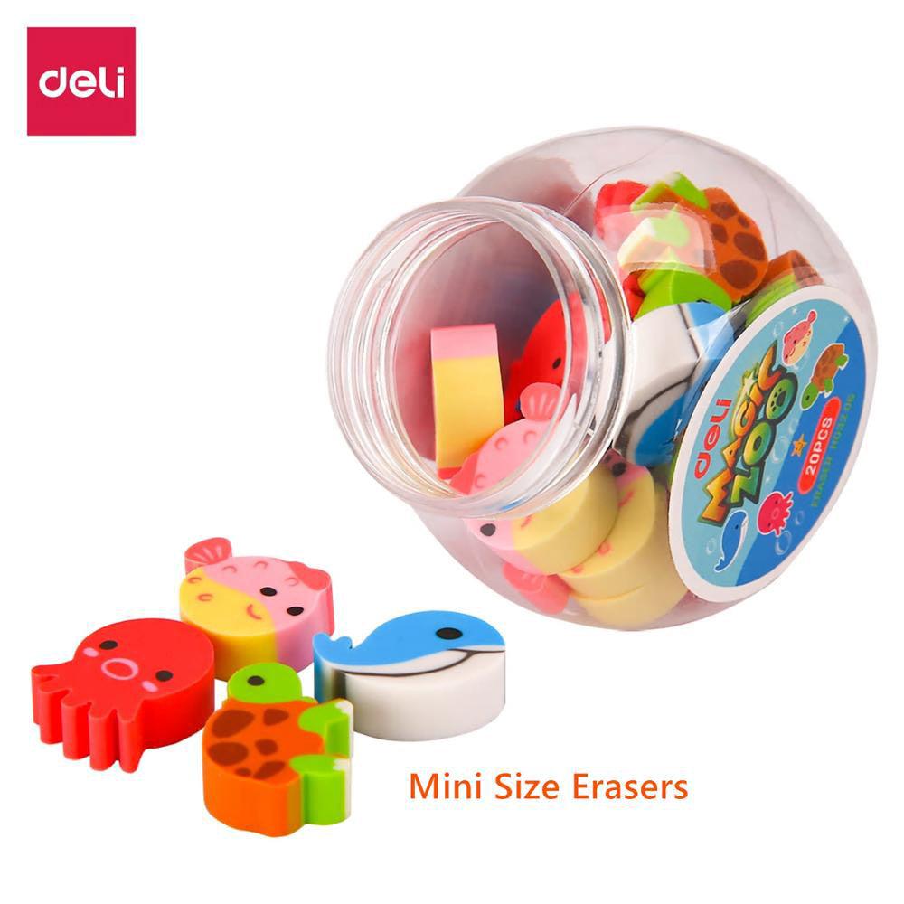 Deli H03206  Eraser Pack of 20 pcs - Karout Online -Karout Online Shopping In lebanon - Karout Express Delivery 