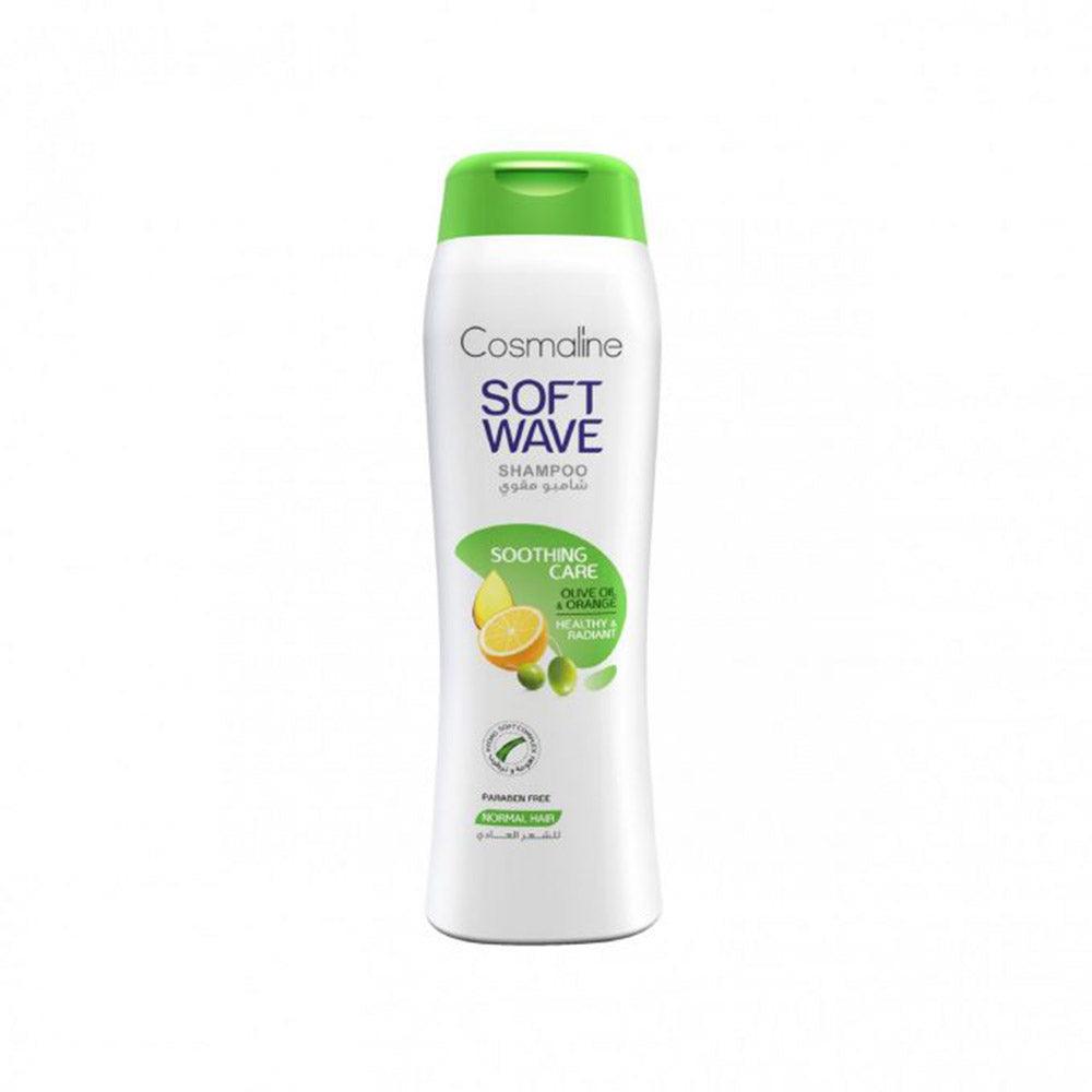 Cosmaline SOFT WAVE SOOTHING CARE SHAMPOO FOR NORMAL HAIR 400ml /B0003362 - Karout Online -Karout Online Shopping In lebanon - Karout Express Delivery 