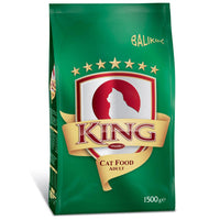 King Adult Cat  Food Fish 1.5kg - Karout Online -Karout Online Shopping In lebanon - Karout Express Delivery 