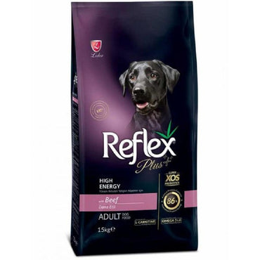 Reflex Plus Dog Medium Large Adult High Energy 15Kg - Karout Online -Karout Online Shopping In lebanon - Karout Express Delivery 