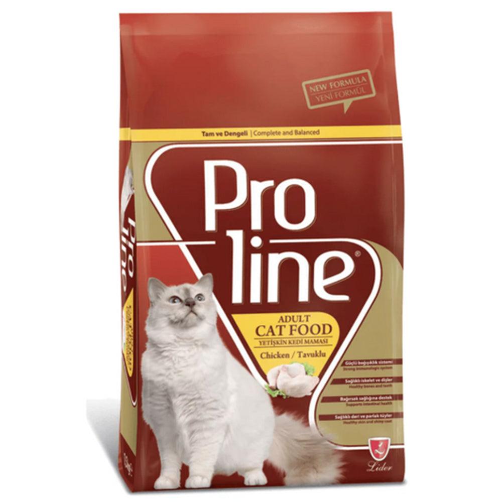 Proline Adult Cat Food  Multicolor Chicken 15kg - Karout Online -Karout Online Shopping In lebanon - Karout Express Delivery 