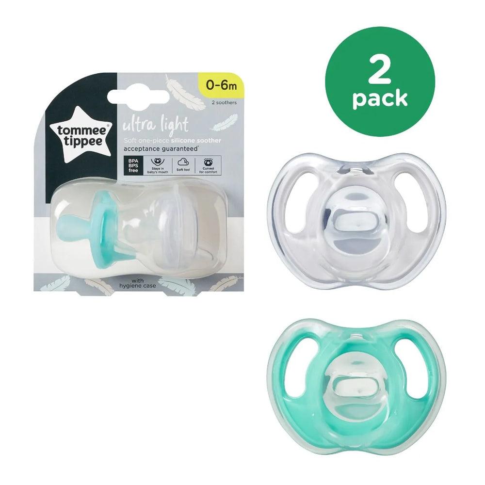 Tommee Tippee Ultra Light Soothers 2 Pcs / 34527 - Karout Online -Karout Online Shopping In lebanon - Karout Express Delivery 