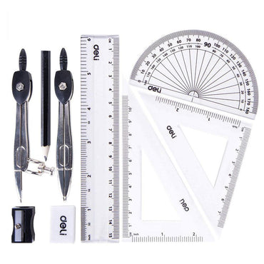 Deli G30695 Geometry Box 9 Pcs - Karout Online -Karout Online Shopping In lebanon - Karout Express Delivery 