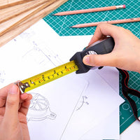 Deli E79551 Steel Measure Tape 5M x 19mm - Karout Online -Karout Online Shopping In lebanon - Karout Express Delivery 