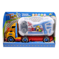 Self Assembling Truck With Projection Music - Karout Online -Karout Online Shopping In lebanon - Karout Express Delivery 