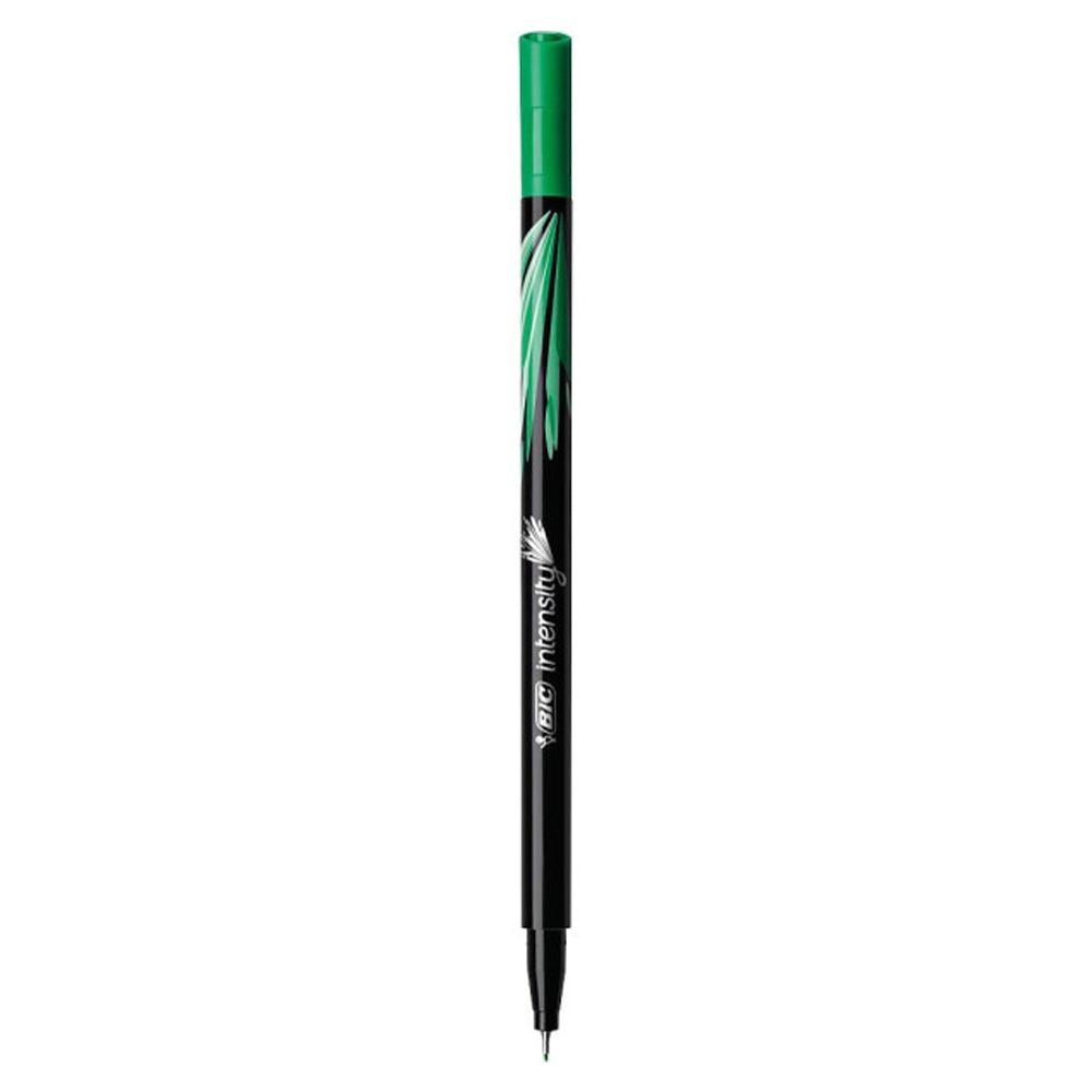 BIC Intensity Fine Liner Pen 0.4 mm Green - Karout Online -Karout Online Shopping In lebanon - Karout Express Delivery 