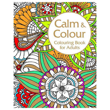 Little Kitabi Calm And  Colour Colouring For Adults - Karout Online -Karout Online Shopping In lebanon - Karout Express Delivery 