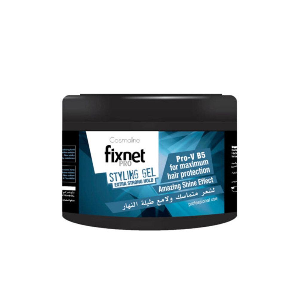 Cosmaline Fixnet  Pro Styling Gel Extra Strong Hold Blue 450ml / B0003454 - Karout Online -Karout Online Shopping In lebanon - Karout Express Delivery 
