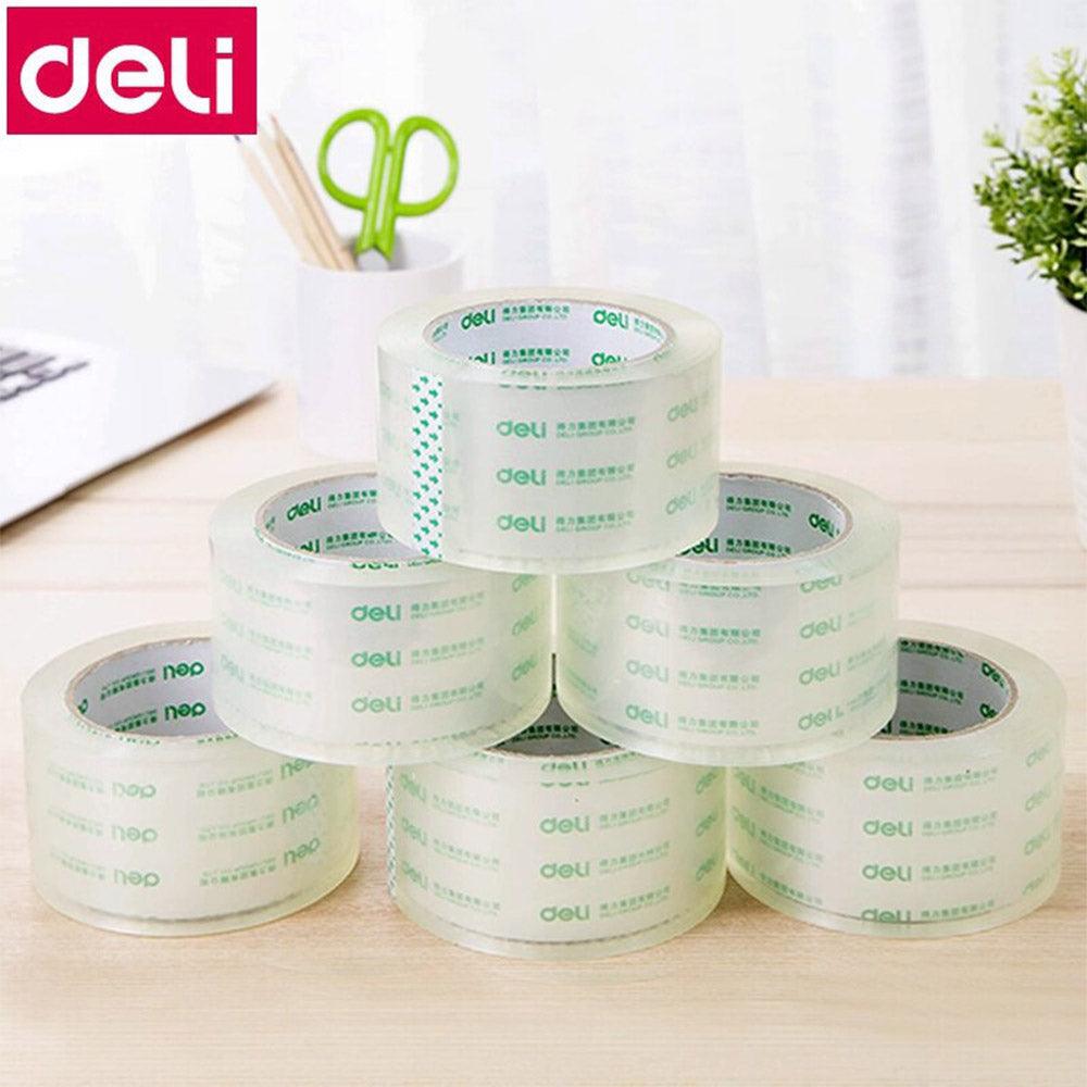 Deli E30182 Packing Tape Set 45mm x 60Y ( 6 pcs) - Karout Online -Karout Online Shopping In lebanon - Karout Express Delivery 