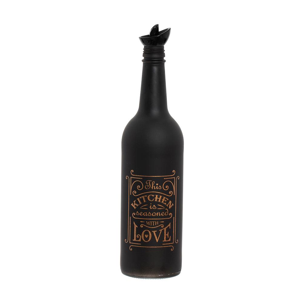 Herevin New Oil Bottle - Mat Black - Karout Online -Karout Online Shopping In lebanon - Karout Express Delivery 