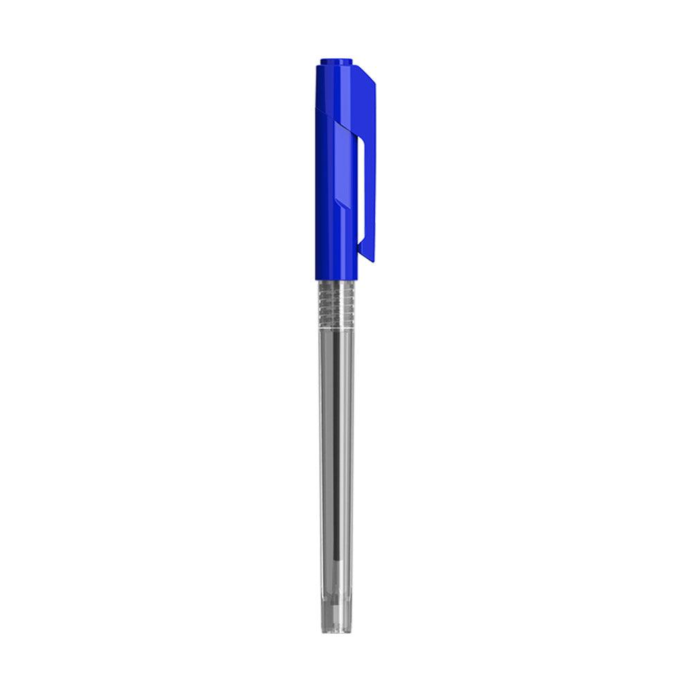 Deli Q01030  Ball Point Pen Blue  0.7mm - Karout Online -Karout Online Shopping In lebanon - Karout Express Delivery 