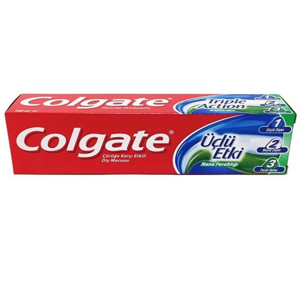 Toothpaste Colgate Triple Action 50ml - Karout Online -Karout Online Shopping In lebanon - Karout Express Delivery 