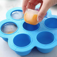 7 Cavity Silicone Mini Ice Popsicle Mold / 22FK069 - Karout Online -Karout Online Shopping In lebanon - Karout Express Delivery 