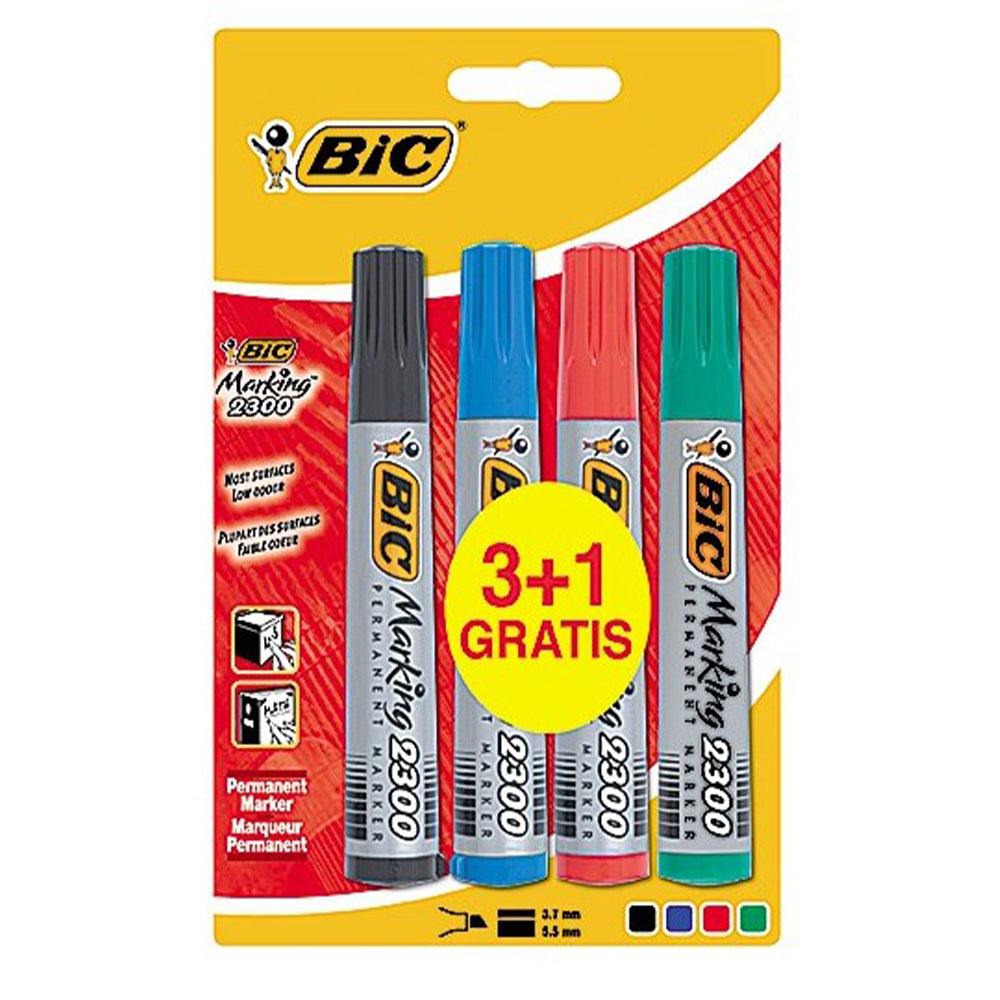 BIC Marker 2300  3+1 - Karout Online -Karout Online Shopping In lebanon - Karout Express Delivery 