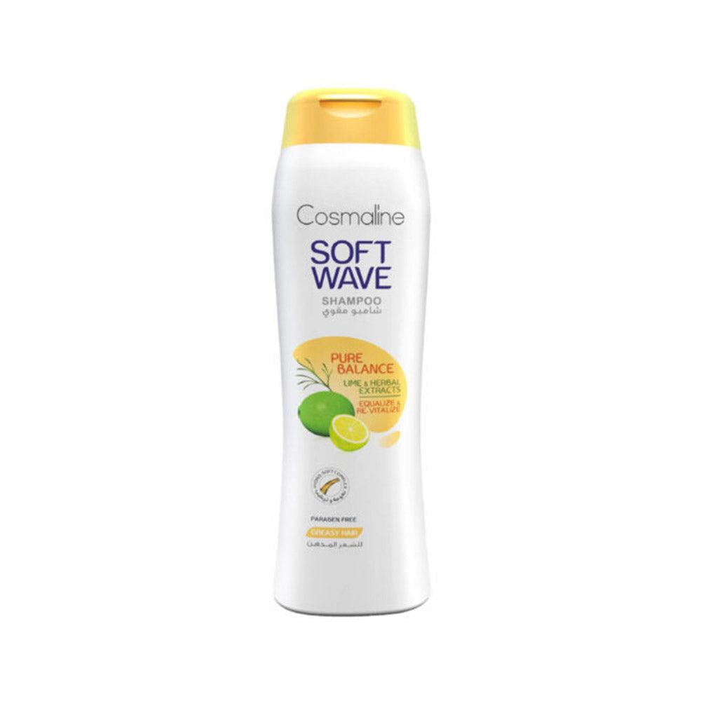Cosmaline SOFT WAVE PURE BALANCE SHAMPOO FOR GREASY HAIR 400ml / B0003364 - Karout Online -Karout Online Shopping In lebanon - Karout Express Delivery 