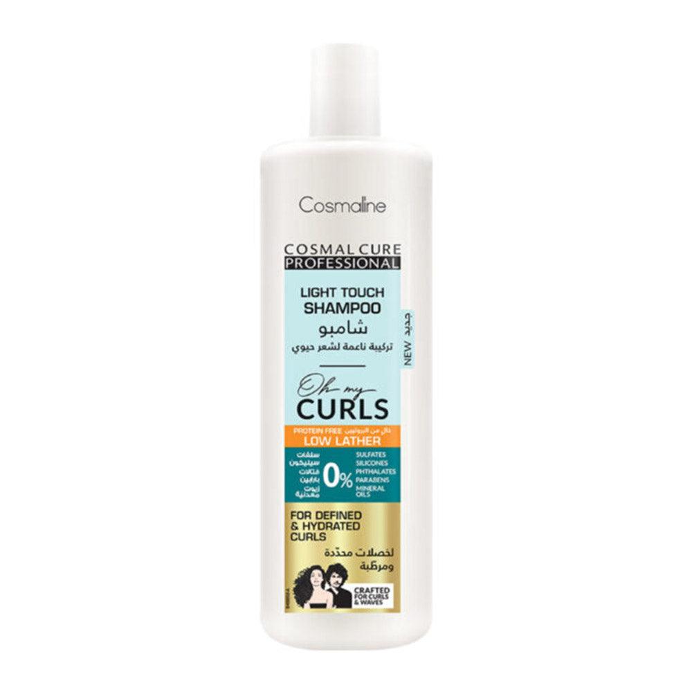 COSMALINE CURE PROFESSIONAL OH MY CURLS LIGHT TOUCH SHAMPOO 500ml / B0004117 - Karout Online -Karout Online Shopping In lebanon - Karout Express Delivery 