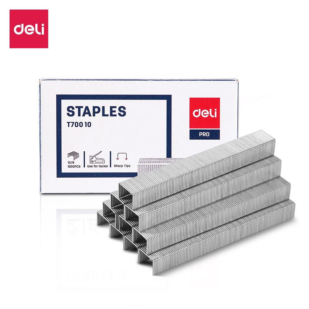 Deli T70010 Staples 13/8 1000 pcs - Karout Online -Karout Online Shopping In lebanon - Karout Express Delivery 