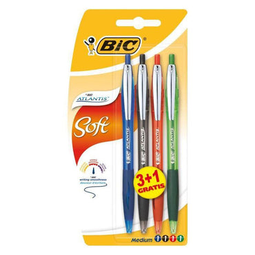 BIC Atlantis Blister 3+1 - Karout Online -Karout Online Shopping In lebanon - Karout Express Delivery 