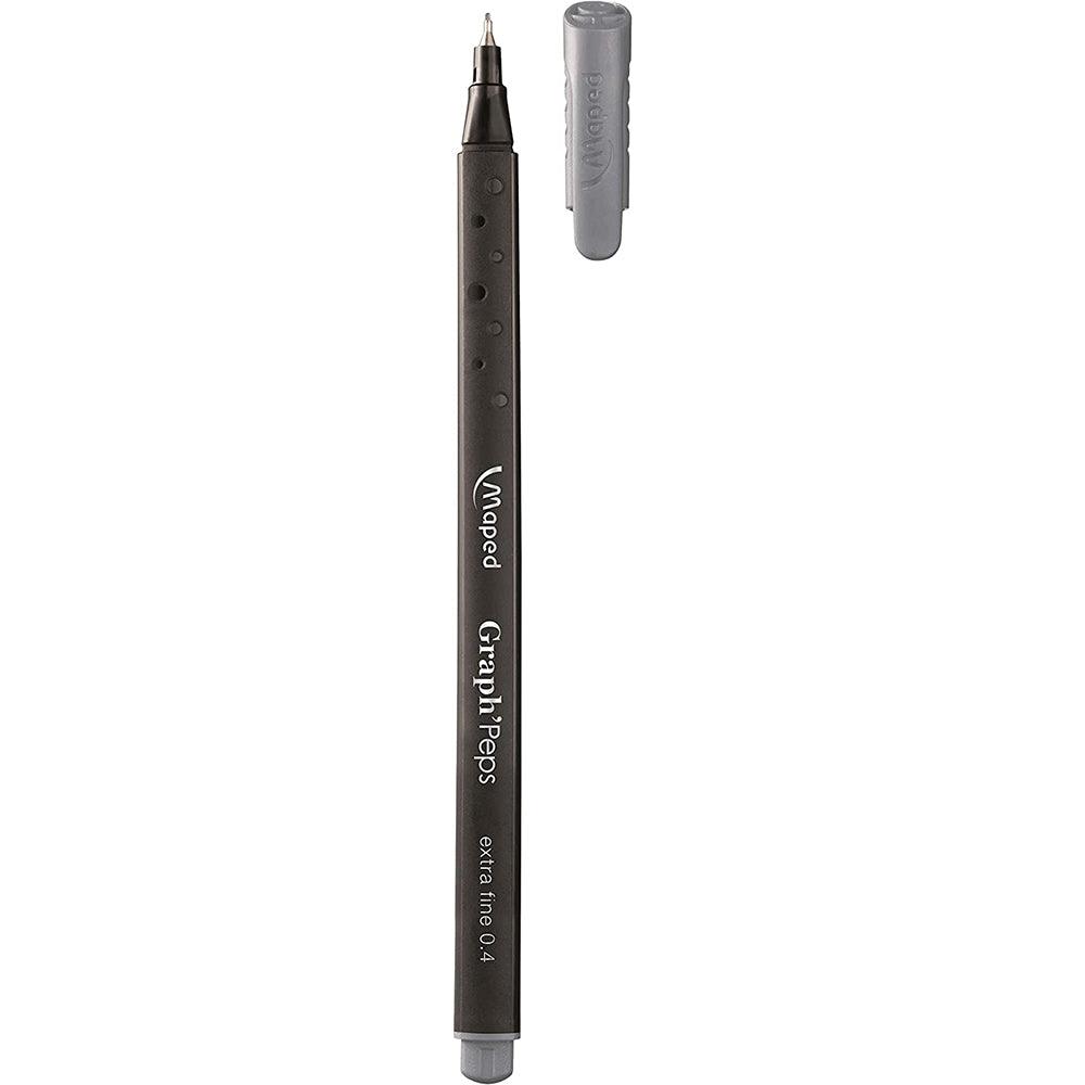 Maped Graph Peps Fineliner Gentle Grey / 91232 - Karout Online -Karout Online Shopping In lebanon - Karout Express Delivery 
