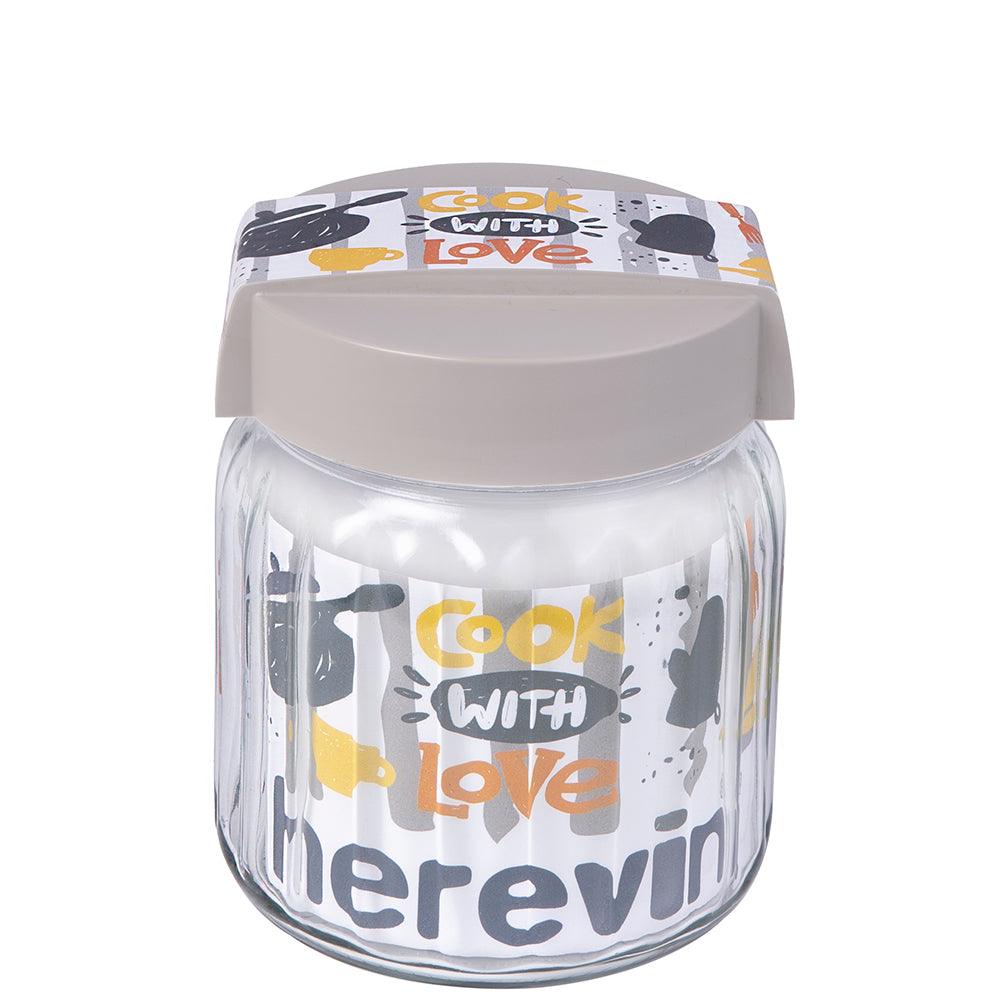 Herevin Jar   - Cook With Love / 1Lt - Karout Online -Karout Online Shopping In lebanon - Karout Express Delivery 