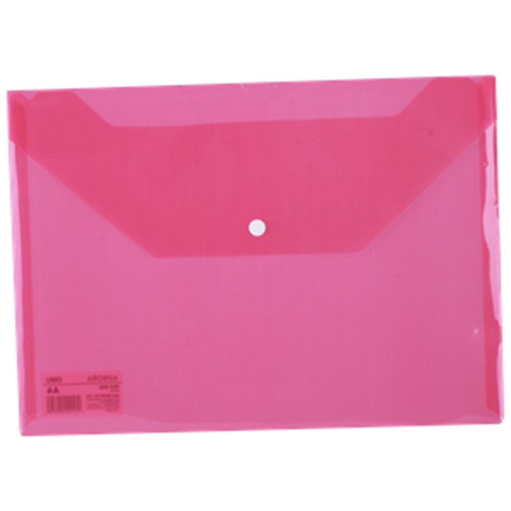 Deli EF10442 File Bag A4 - Pink/Red - Karout Online -Karout Online Shopping In lebanon - Karout Express Delivery 