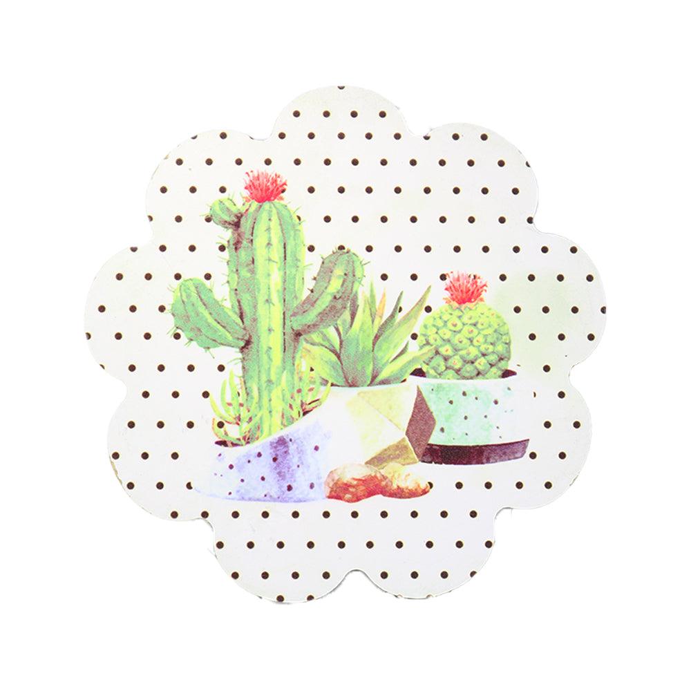 Coaster Heat Resistant Cactus Design - Karout Online -Karout Online Shopping In lebanon - Karout Express Delivery 