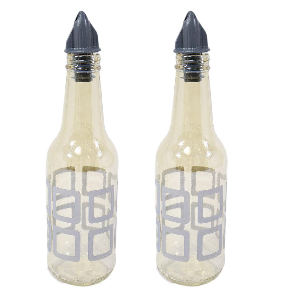 Sigma Glass Oil Bottle Set of 2 pcs - Karout Online -Karout Online Shopping In lebanon - Karout Express Delivery 