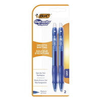 BIC Gel-ocity Original Pen Blue 2 pcs - Karout Online -Karout Online Shopping In lebanon - Karout Express Delivery 