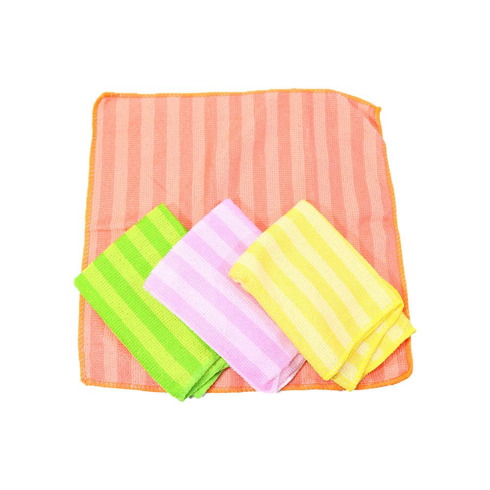 Multipurpose Colored Cleaning Towels Set 4 Pcs - Karout Online -Karout Online Shopping In lebanon - Karout Express Delivery 