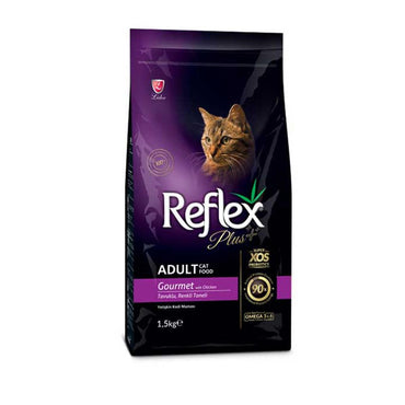 Reflex Plus Adult Cat Gourmet 1.5 kg - Karout Online -Karout Online Shopping In lebanon - Karout Express Delivery 