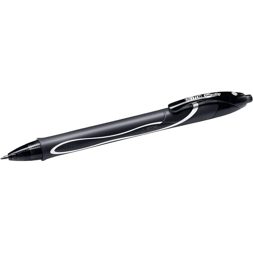 BIC Gelocity Quick Dry Roller Pen Black - Karout Online -Karout Online Shopping In lebanon - Karout Express Delivery 