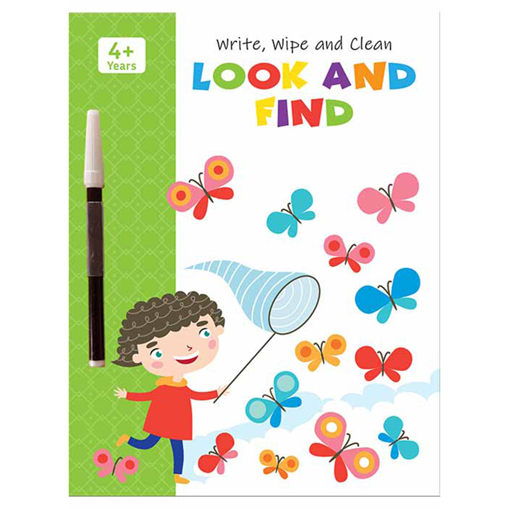 Pegasus Look And Find - Write, Wipe and Clean Book