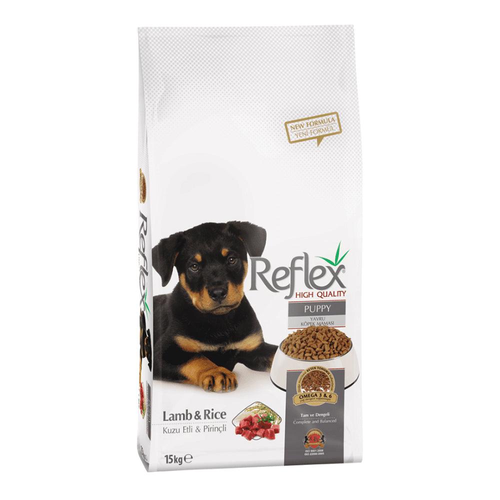 Reflex  Puppy  Food Lamb & Rice 15KG - Karout Online -Karout Online Shopping In lebanon - Karout Express Delivery 