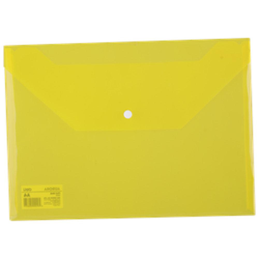 Deli EF10462 File Bag A4 - Yellow - Karout Online -Karout Online Shopping In lebanon - Karout Express Delivery 