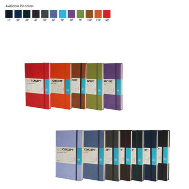 OPP Paperconcept Executive Notebook PU Hard cover lined / 6.5 x 10.5 cm - Karout Online -Karout Online Shopping In lebanon - Karout Express Delivery 