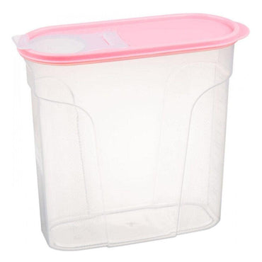 HK Plastic Storage Container with Colored flip-top Lid 4 L / 9379 - Karout Online -Karout Online Shopping In lebanon - Karout Express Delivery 