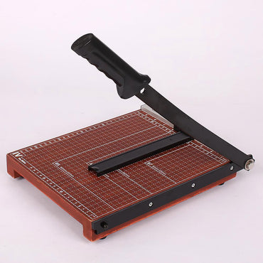 Deli E8004 Paper Trimmer Brown A4 - Karout Online -Karout Online Shopping In lebanon - Karout Express Delivery 