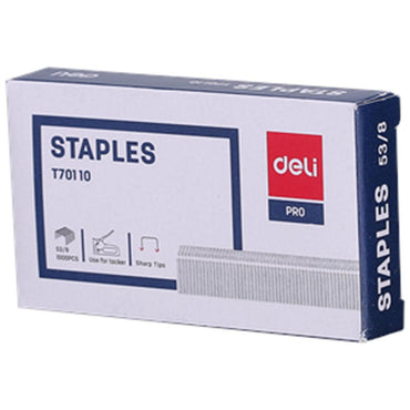 Deli ET70110 Staples  53/81 1000pcs - Karout Online -Karout Online Shopping In lebanon - Karout Express Delivery 