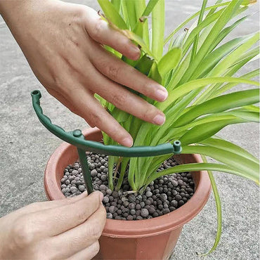 Fixed Pole Garden Plants Circular Plastic Bracket / 22FK075 - Karout Online -Karout Online Shopping In lebanon - Karout Express Delivery 