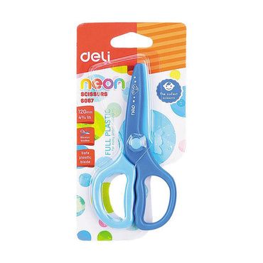 Deli E6067 Plastic Scissors 12 cm - Karout Online -Karout Online Shopping In lebanon - Karout Express Delivery 