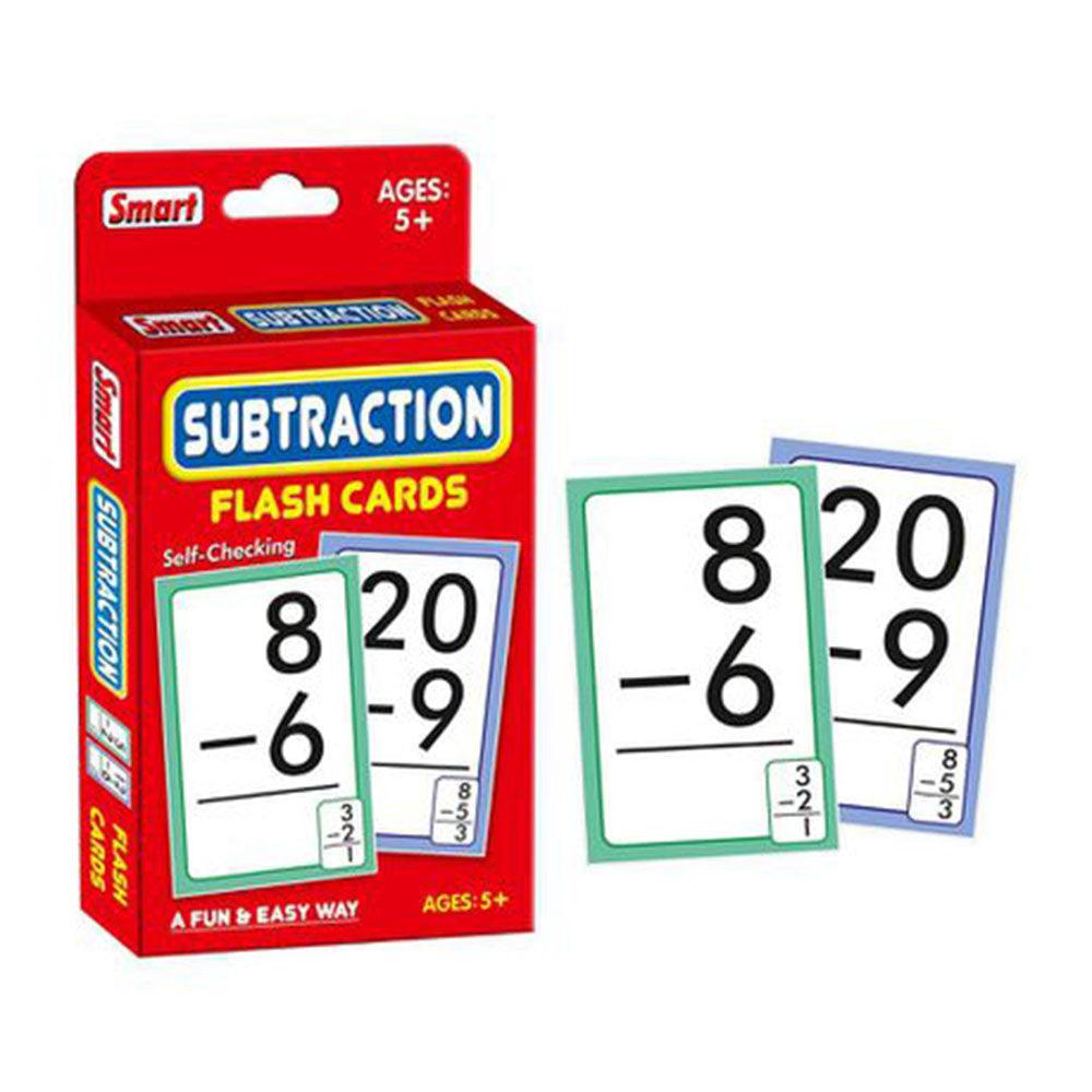 Smart Flash Cards Subtraction - Karout Online -Karout Online Shopping In lebanon - Karout Express Delivery 
