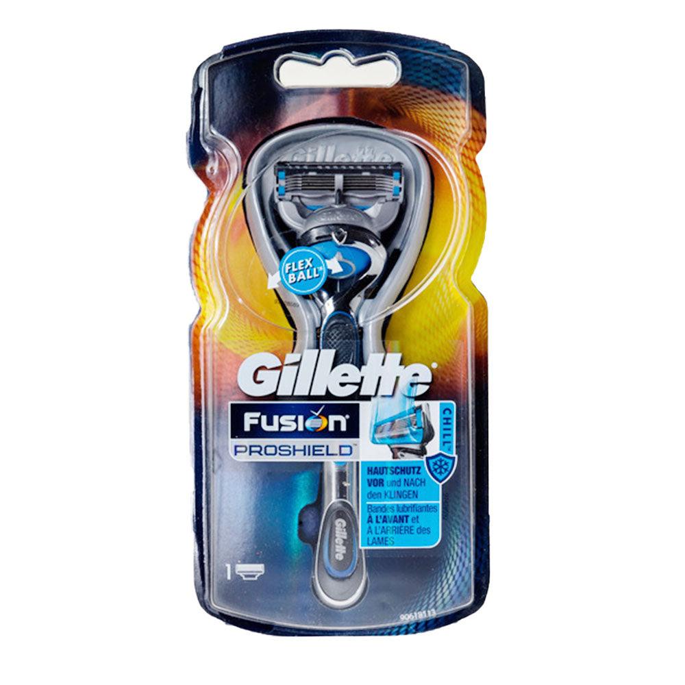 Gillette Fusion ProShield Flexball Chill Razor 1 Handle + 1 Refill - Karout Online -Karout Online Shopping In lebanon - Karout Express Delivery 
