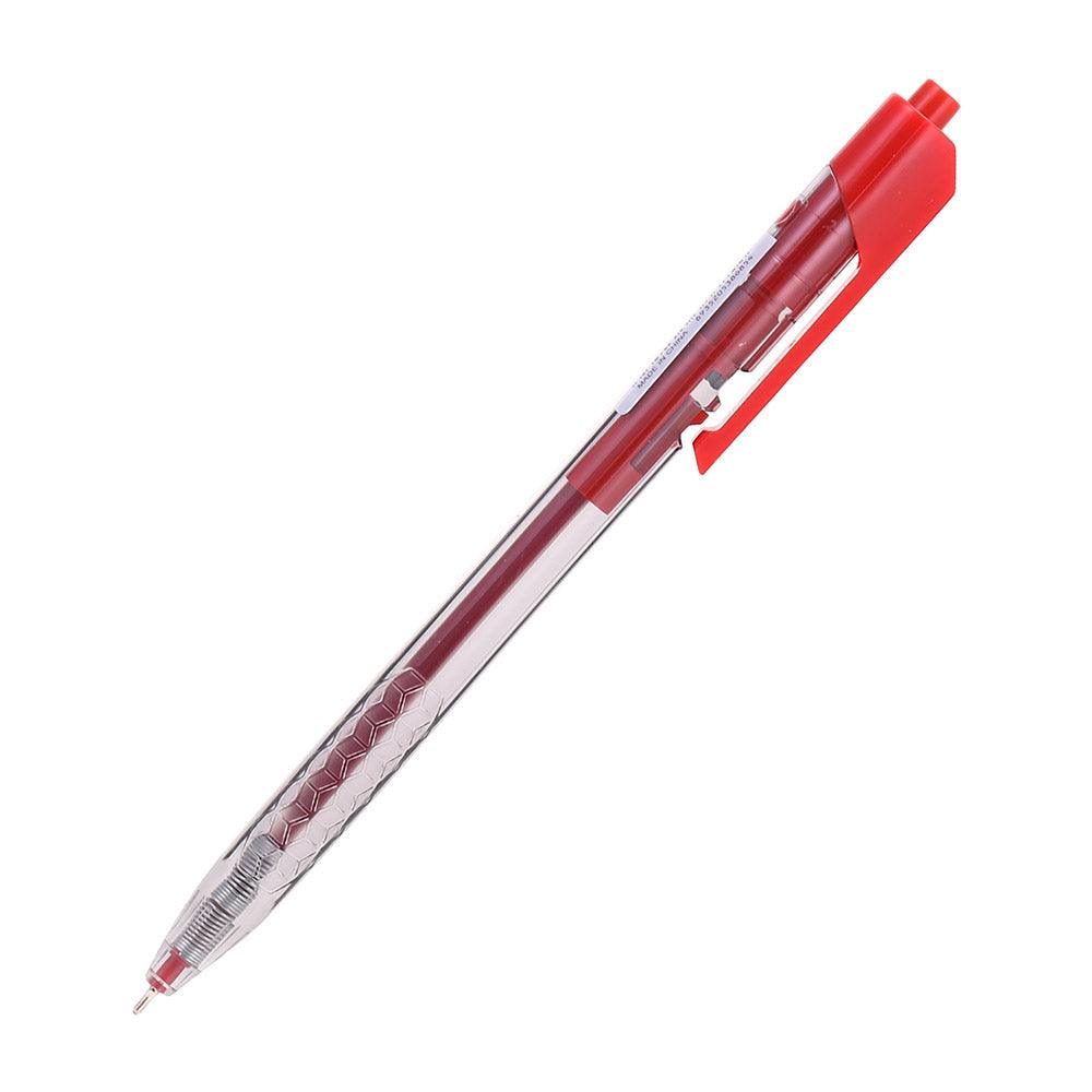 Deli 01340  Ball Point Pen 0.7mm Red - Karout Online -Karout Online Shopping In lebanon - Karout Express Delivery 