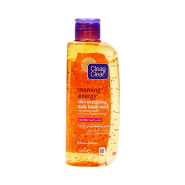 Clean & Clear Morning Energy Skin Energizing Daily Facial Wash 150ml - Karout Online -Karout Online Shopping In lebanon - Karout Express Delivery 