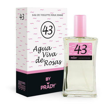 PRADY Eau De Toilette 43 Aqua Viva De Rosas For Women 100ml