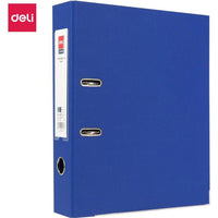 Deli EB20933 Lever Arch File FC 3 inch - Blue - Karout Online -Karout Online Shopping In lebanon - Karout Express Delivery 