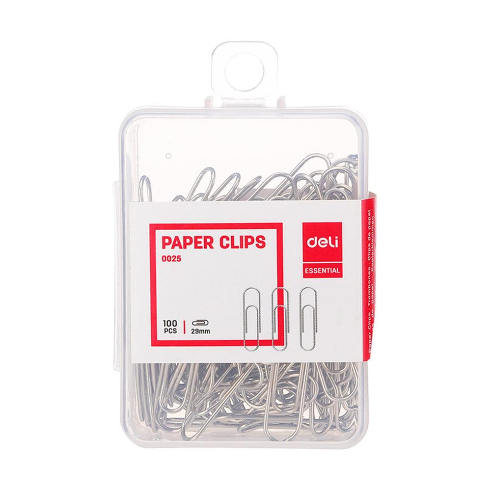 Deli E0025 Paper Clips 29MM - Karout Online -Karout Online Shopping In lebanon - Karout Express Delivery 