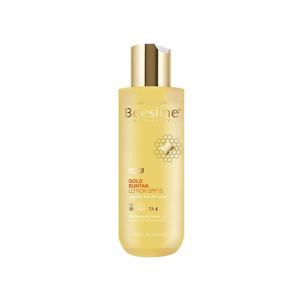 Beesline Gold Suntan Lotion SPF 15 - 200 ML - Karout Online -Karout Online Shopping In lebanon - Karout Express Delivery 