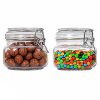 Glass Jar With Pressure Cap / Mw-755 Home & Kitchen