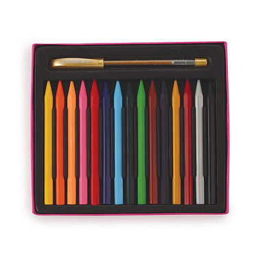 Cello Color Up Plastic Crayons Pack Of 15 Crayon - Karout Online -Karout Online Shopping In lebanon - Karout Express Delivery 